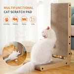 Scraper for Cats Cardboard Large/Small L-shape Wear-resistant Scratch-resistant Cat Scratching Post Cat Toy Pets Cat Accessories - shimendi