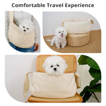 ONECUTE Foldable Pet Carrier Backpack for Small Dogs Cats Travel Tote for Chihuahua Yorkshire Puppy Outdoor Indoor Vet Visit - shimendi