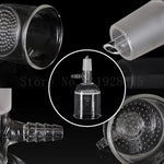 1PCS 35Ml 60Ml 100Ml 150Ml 250Ml 500Ml 1000Ml 2000Ml 24# Lab Glass Suction Filter Funnel with Glass Hole Filter Plate