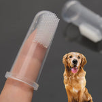1Pc Rubber Pet Finger Toothbrush Dog Toys Environmental Protection Silicone Glove for Dogs and Cats Clean Teeth Pet Accessories