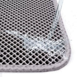 Pet Cat Litter Mat Double Layer Waterproof Litter Cat Bed Pads for Cats House Clean Super Light Easy to Carry Smooth Surface