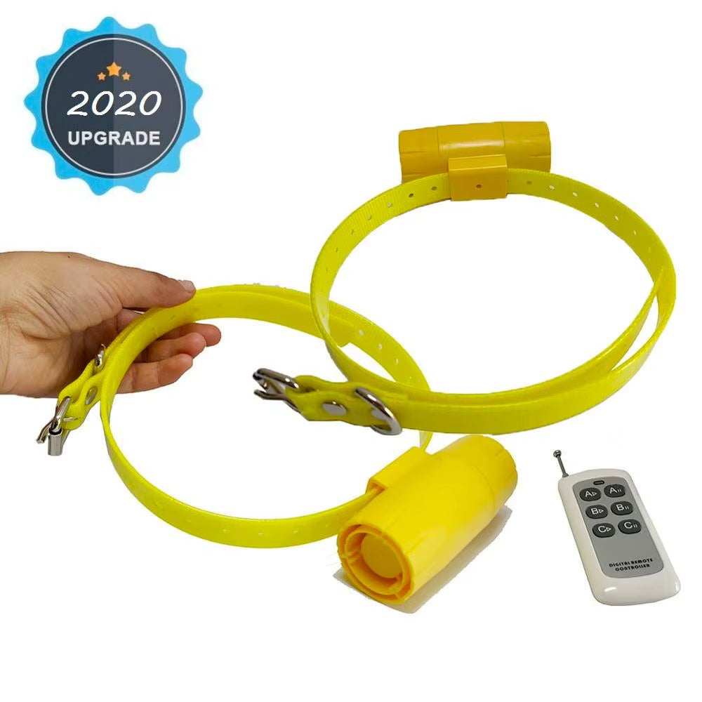 Hunting Dog Beeper Collars Waterproof Dog Training Collar 8 Built-In Beeper Sound Dog Tracker Collars Control up to 1000Meters