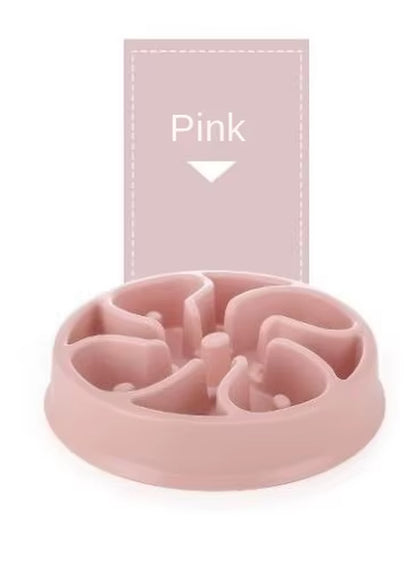 Eat Slow Dog Bowl Feeder Bath Pet Supplies Accessories for Cat S WF923