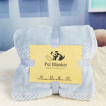 Pet Blanket Dog Fluffy Towel Blanket Fleece Sleeping Cover Towel Cushion for Dog Cats Mat Bed,Blanket for Beds Winter Warm
