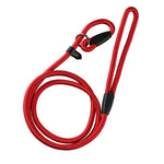 130Cm Sturdy Nylon Pet Dog round Rope Lead Adjustable Dog Collar Leash for Small Dogs Training Puppy P Chain Walking Pets Leads
