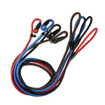 130Cm Sturdy Nylon Pet Dog round Rope Lead Adjustable Dog Collar Leash for Small Dogs Training Puppy P Chain Walking Pets Leads